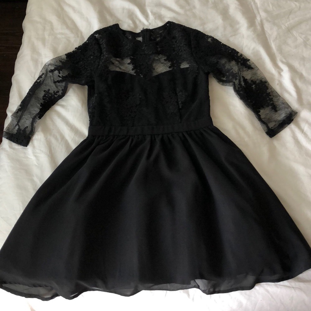 Black Lace Dress
